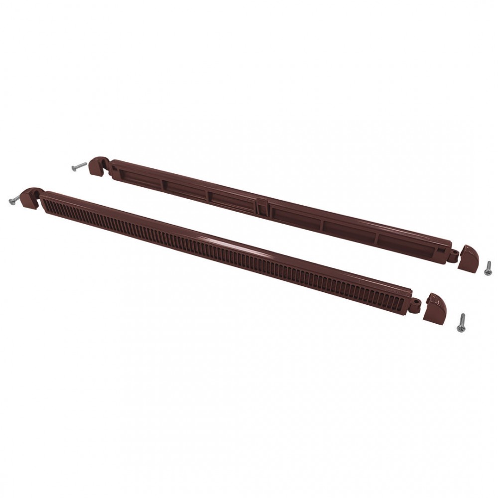 Brown Trickle Vent Framevent PVCu Ventilators (400mm)